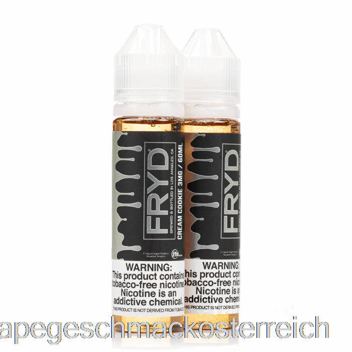Cream Cookie - Frittiertes E-Liquid - 120ml 3mg Vape-Geschmack